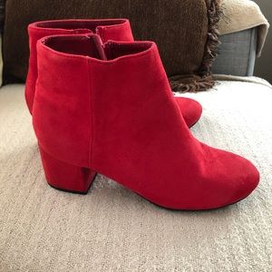 Red booties